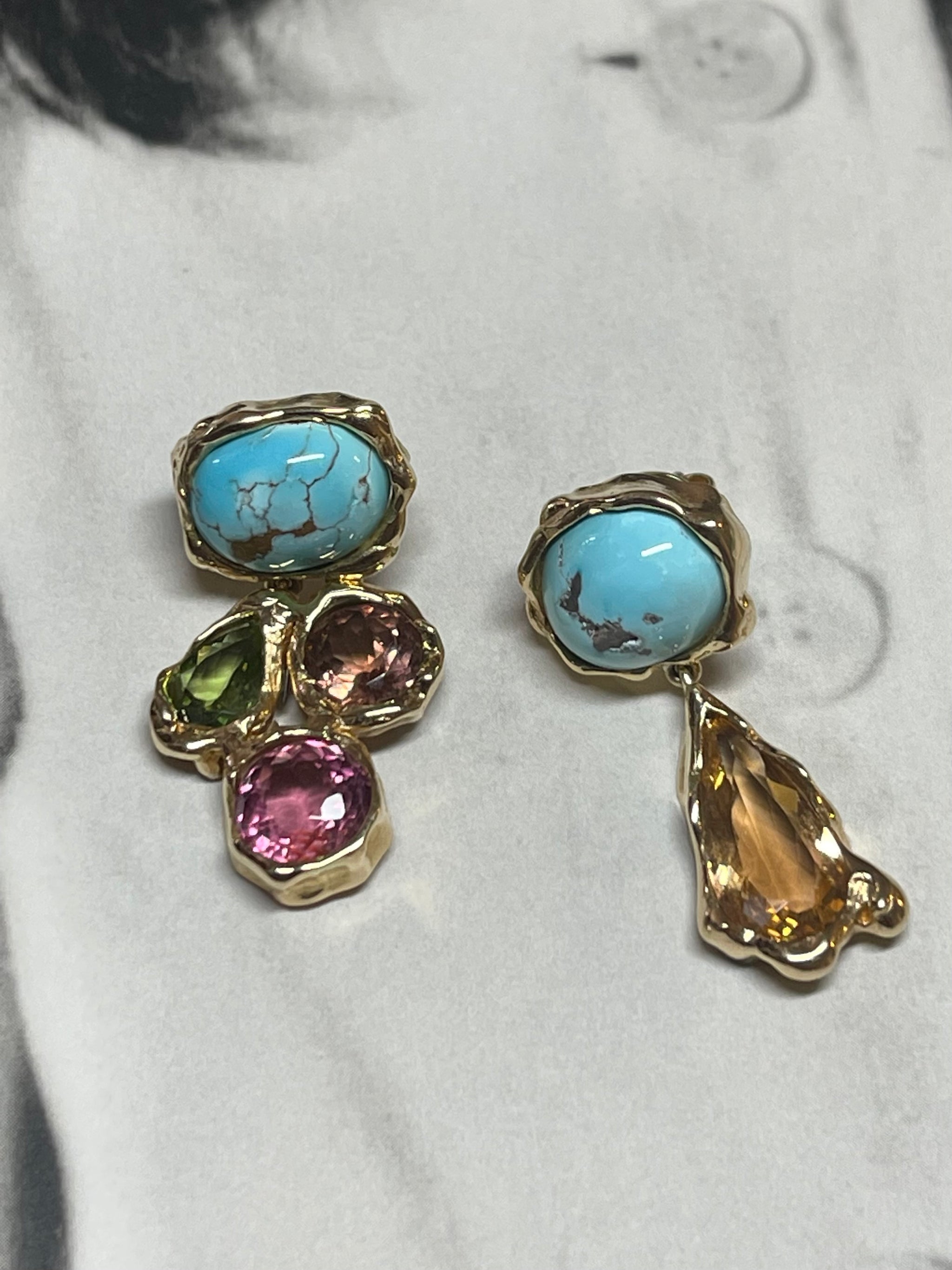 Rainbow Ratatouille Earrings for Women 