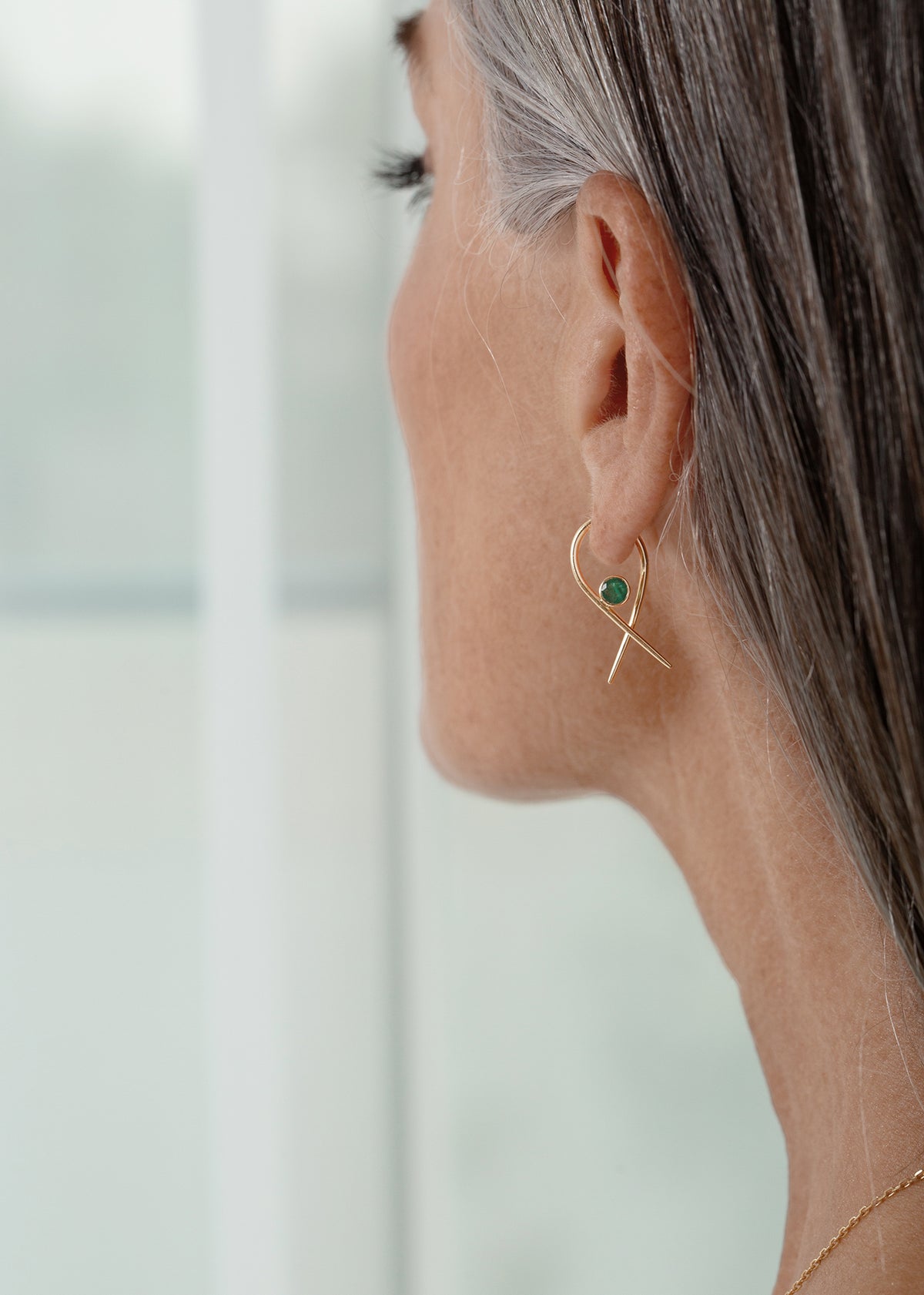 Harmingly Looped Single Earring 