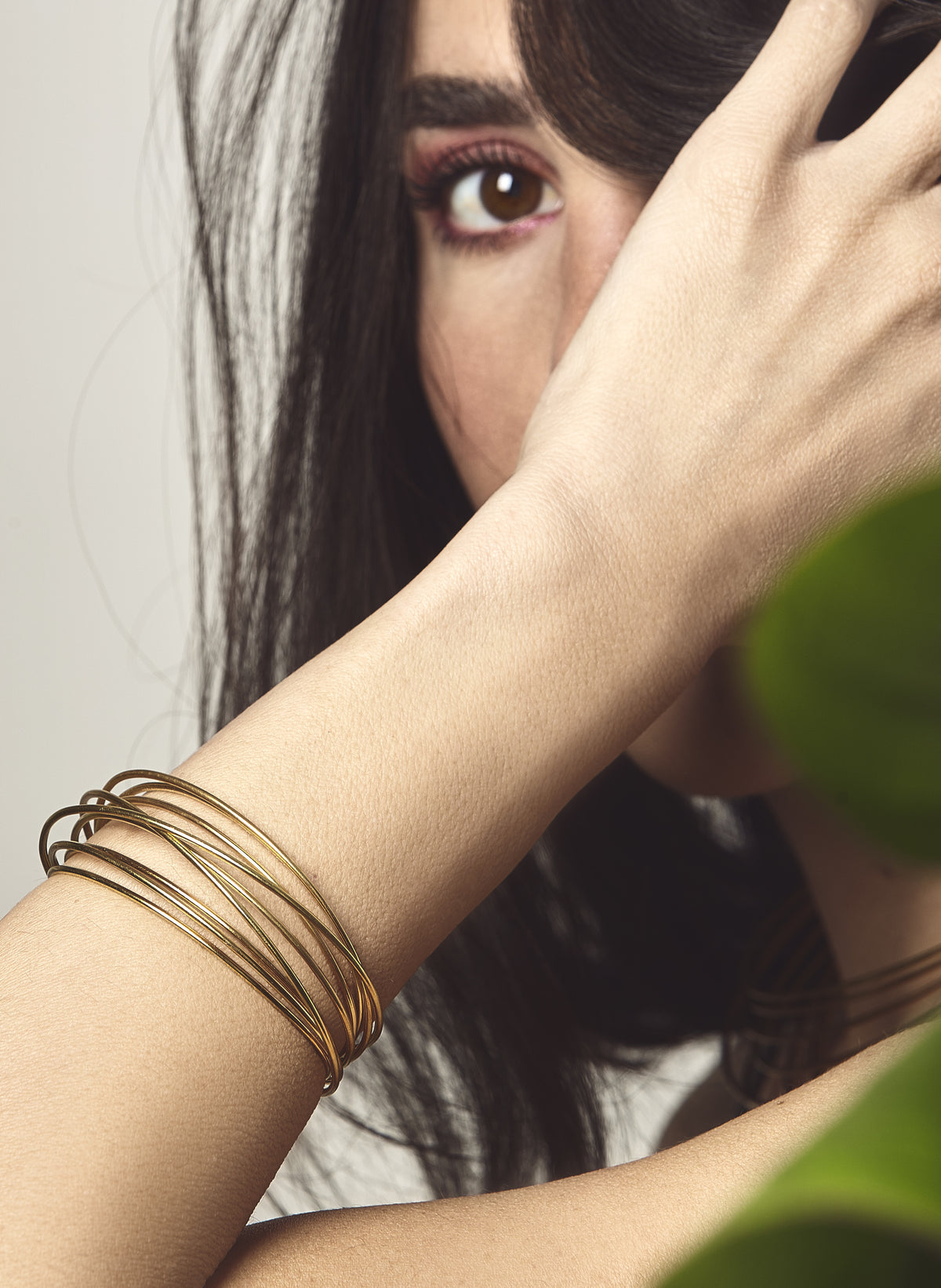 Gold Vine Bracelet  