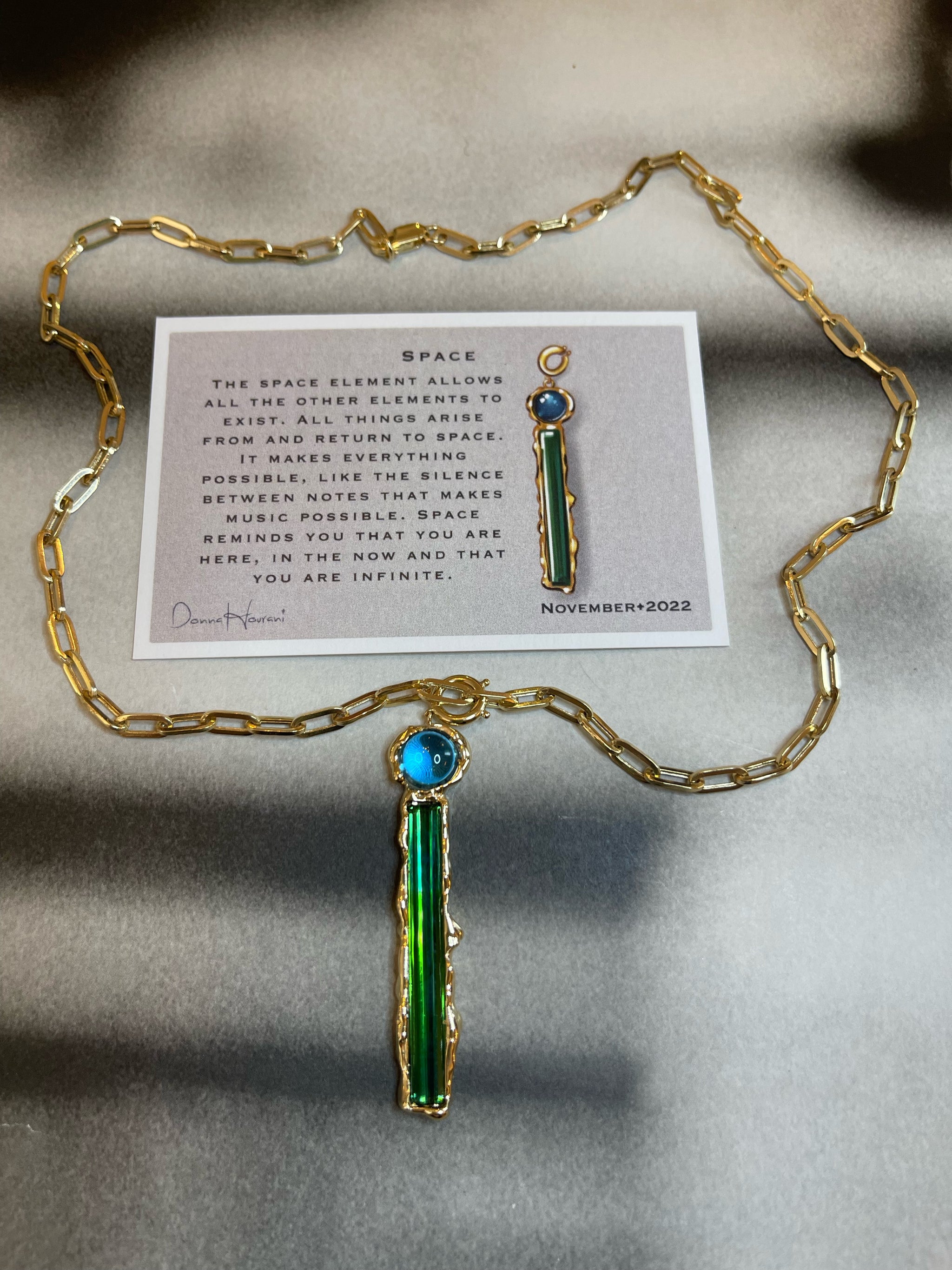 Space Charm Necklace  