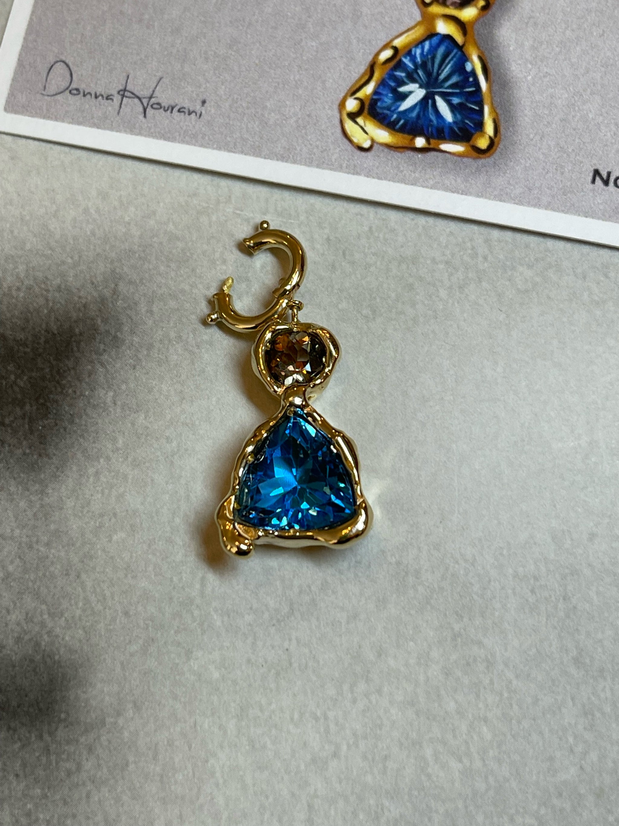 Water Charm Necklace 