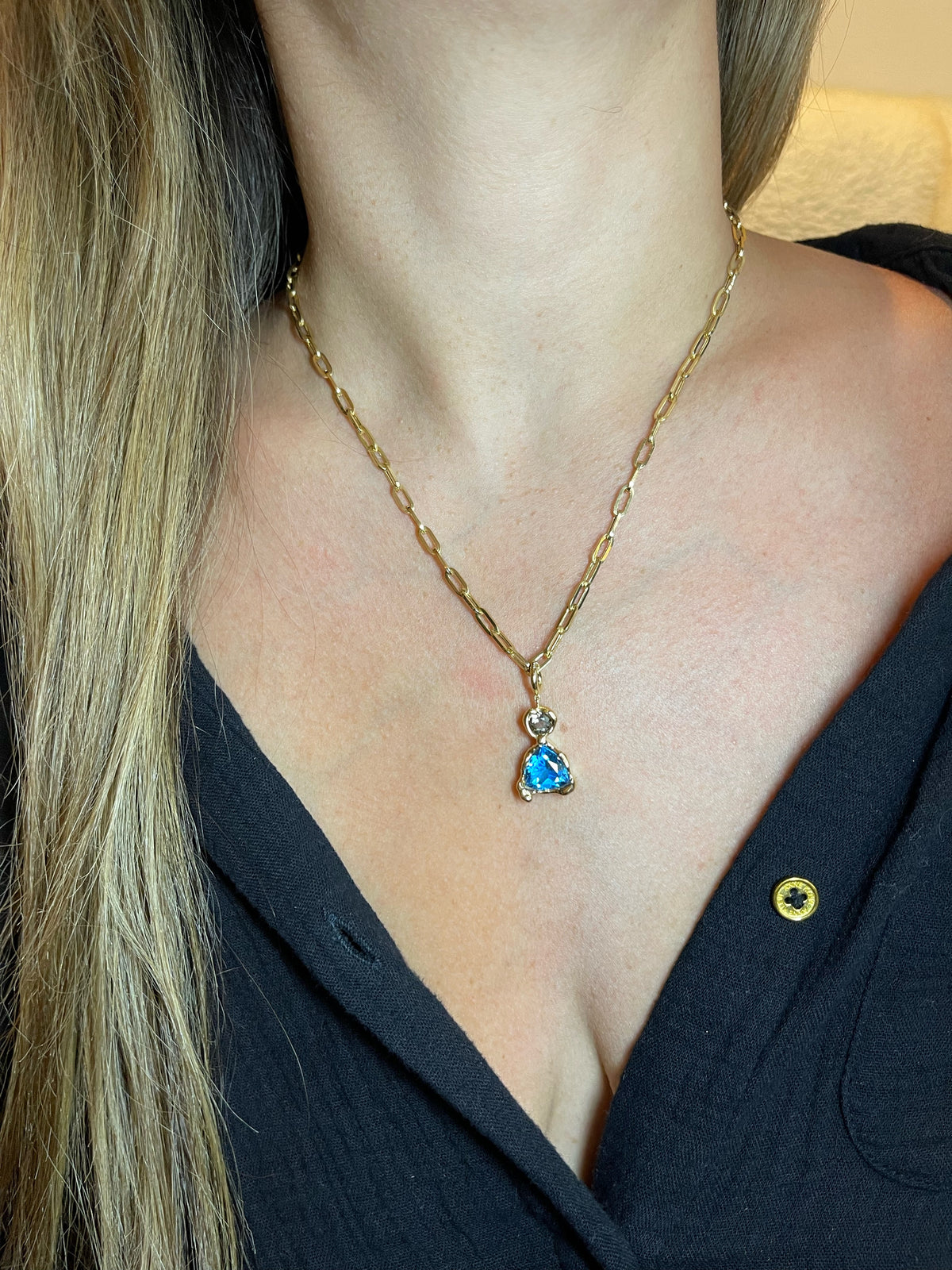 Water Charm Necklace 